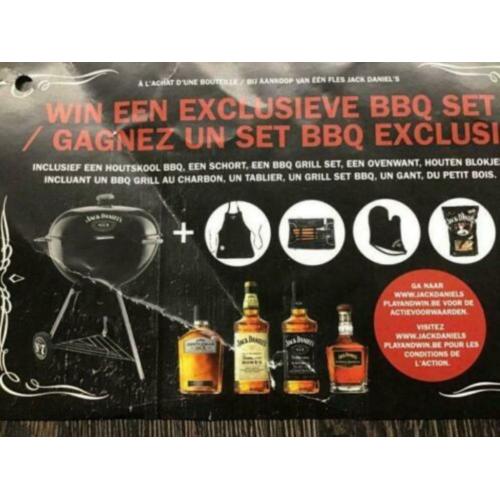 set barbecue jack daniels collecteur hors commerce