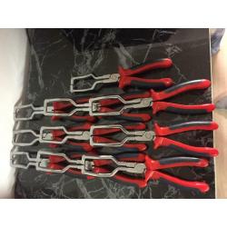 Lot de 30 pinces à durite