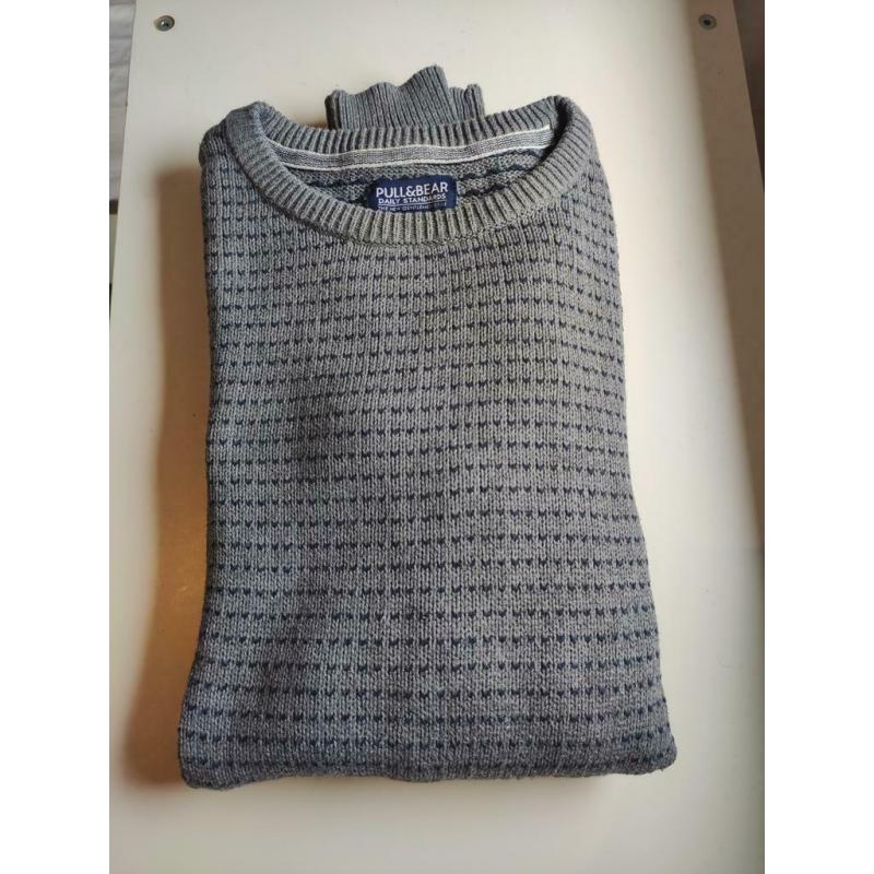 Pull&bear grijze pull