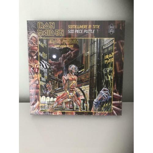 Iron Maiden - somewhere in time puzzle - sealed