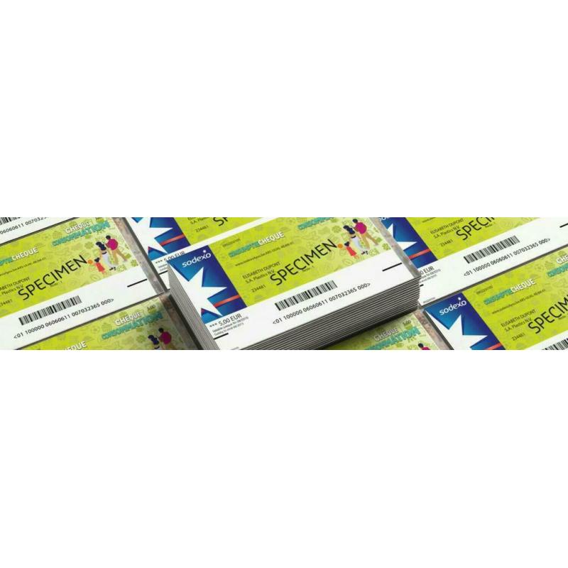 Chèques consommation Sodexo 300 euros