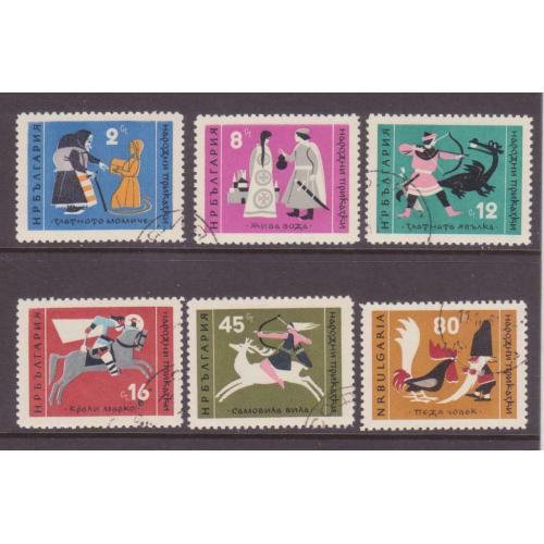 BULGARIJE SERIE SPROOKJES + 6 gratis zegels !