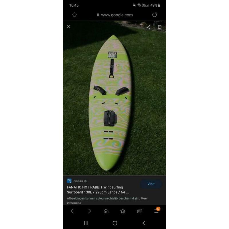 Planche à voile SUP Plank Fanatic Hot Rabbit