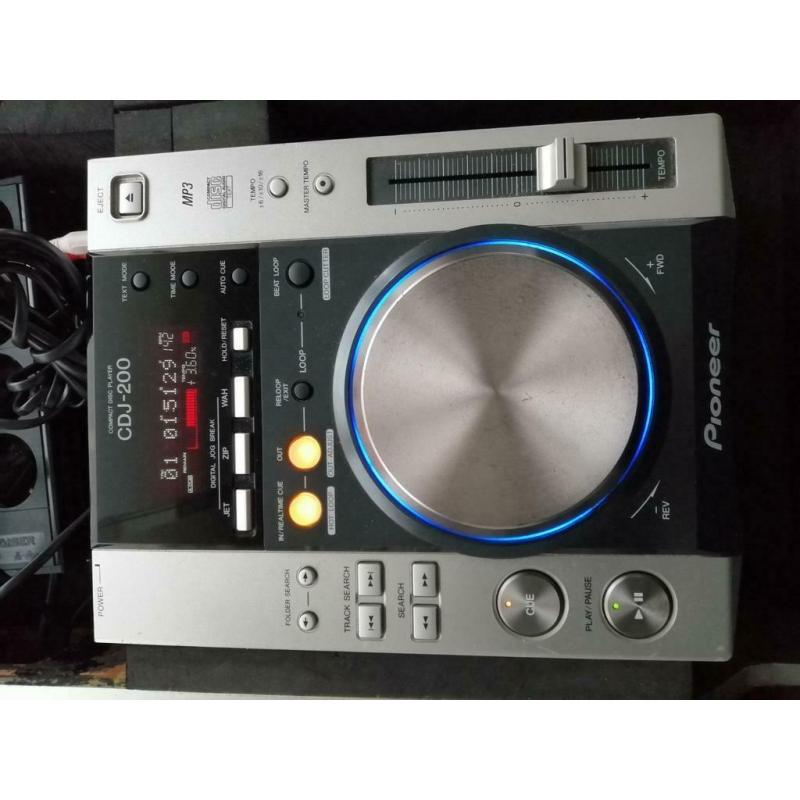 Pioneer cdj200 cd spelers