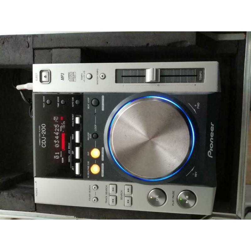 Pioneer cdj200 cd spelers
