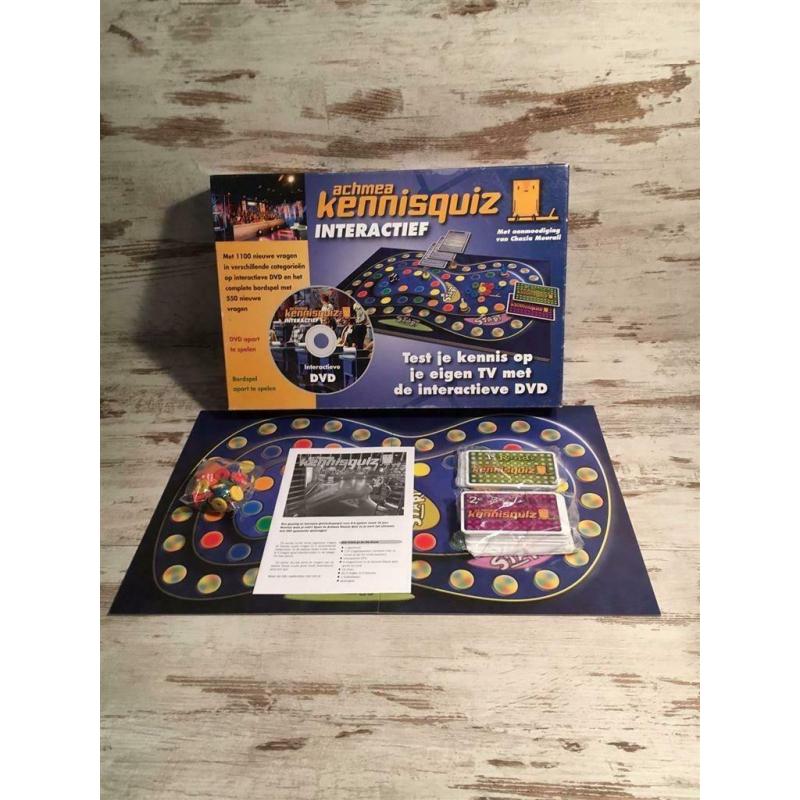 achmea kennis quiz dvd - Spelletjes